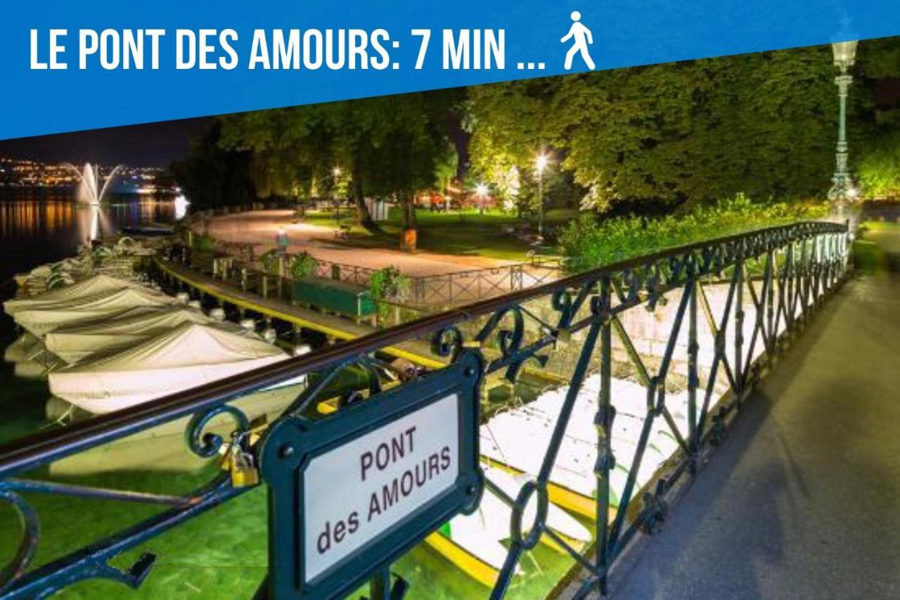 Royalement Bien ! Hyper-Centre - Wifi - Netflix - Disney Plus Annecy Bagian luar foto